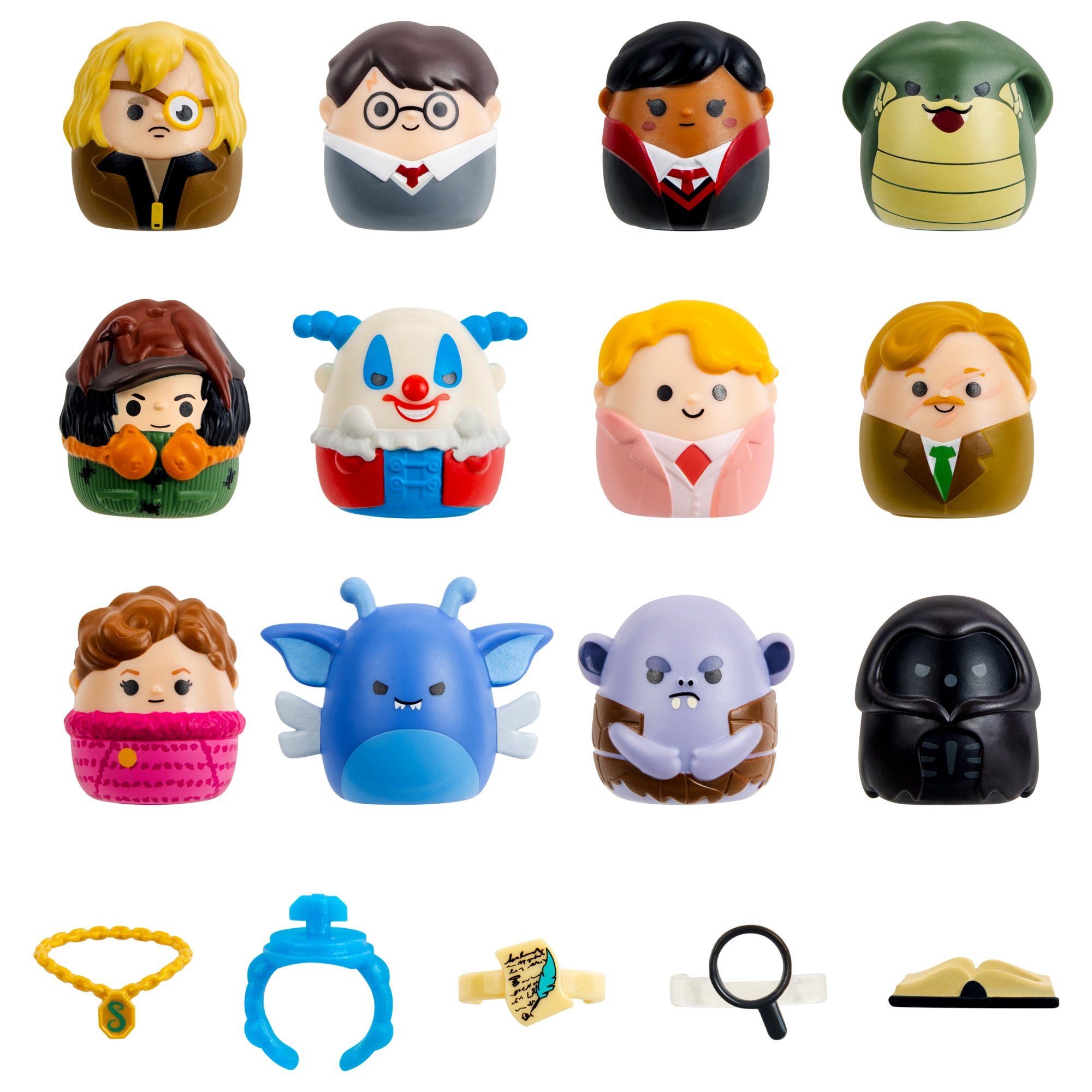 Squish-a-longs Harry Potter Mini-Squish + Accessory 12-Pack ?C Defense Against the Dark Arts Class - Image 2