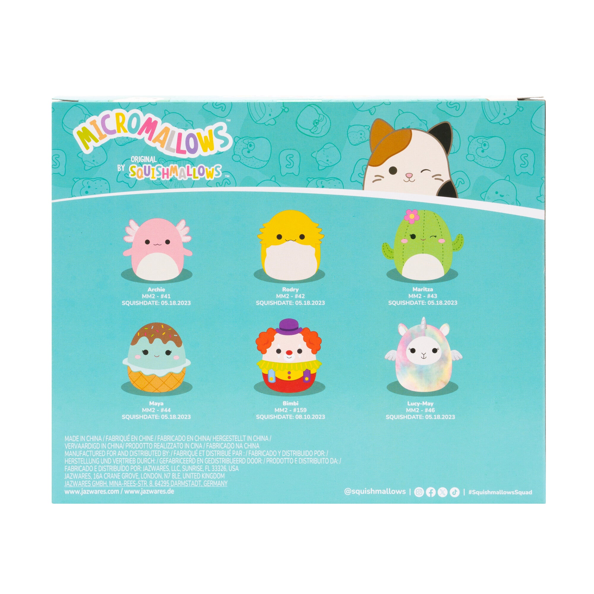 Micromallows 6-Pack ?C Archie Axolotl. Bimbi Clown. Lucy-May Llamapegacorn. Maritza Cactus. Maya Sundae. Rodry Bearded Dragon - Image 11
