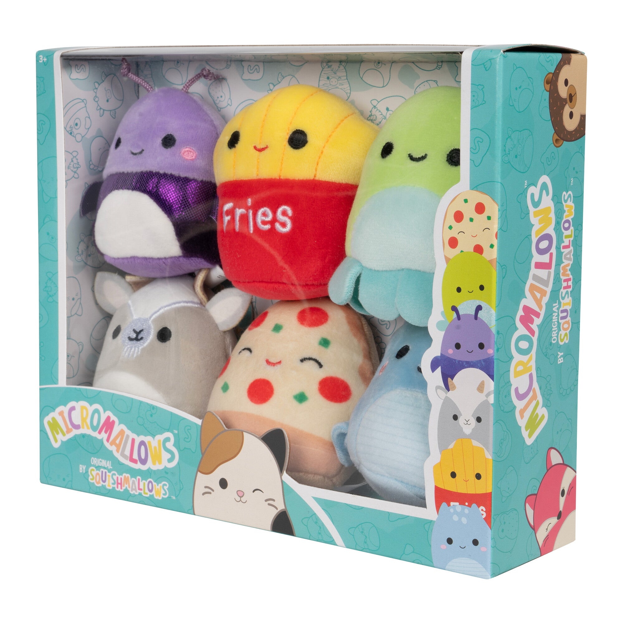 Micromallows 6-Pack ?C Axel Beetle. Lune Loch Ness Monster. Floyd French Fries. Orphie Octopus. Pep Pizza. Walker Goat - Image 10