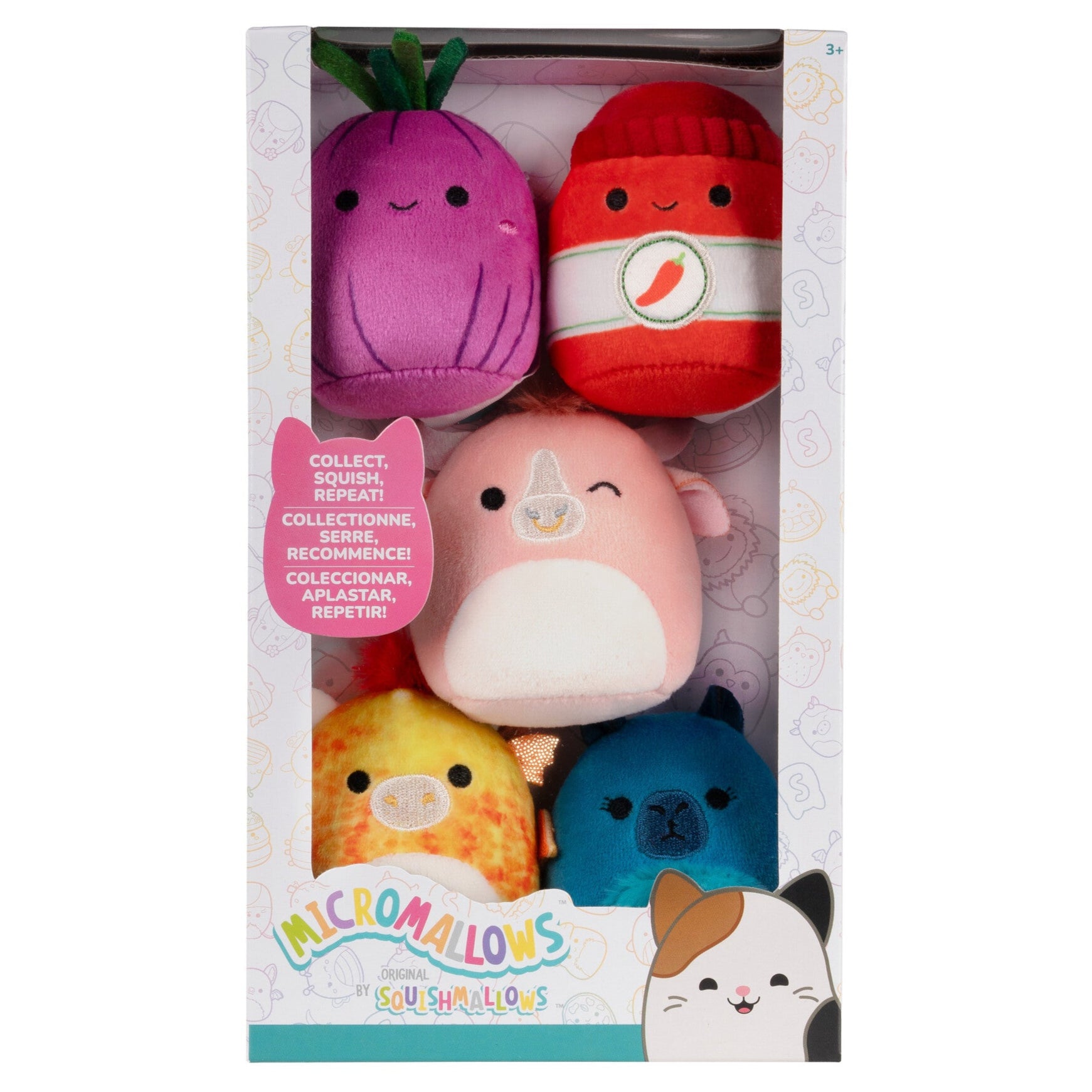 Micromallows 5-Pack - Howland Bull. Dieric Dragon. Azizbek Onion. Cyril Capybara. Illia Sriracha - Image 2